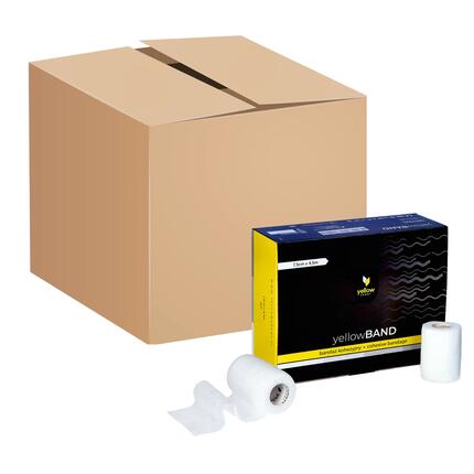 Bandaże kohezyjne yellowBAND | Opakowanie zbiorcze | yellowSPORT
