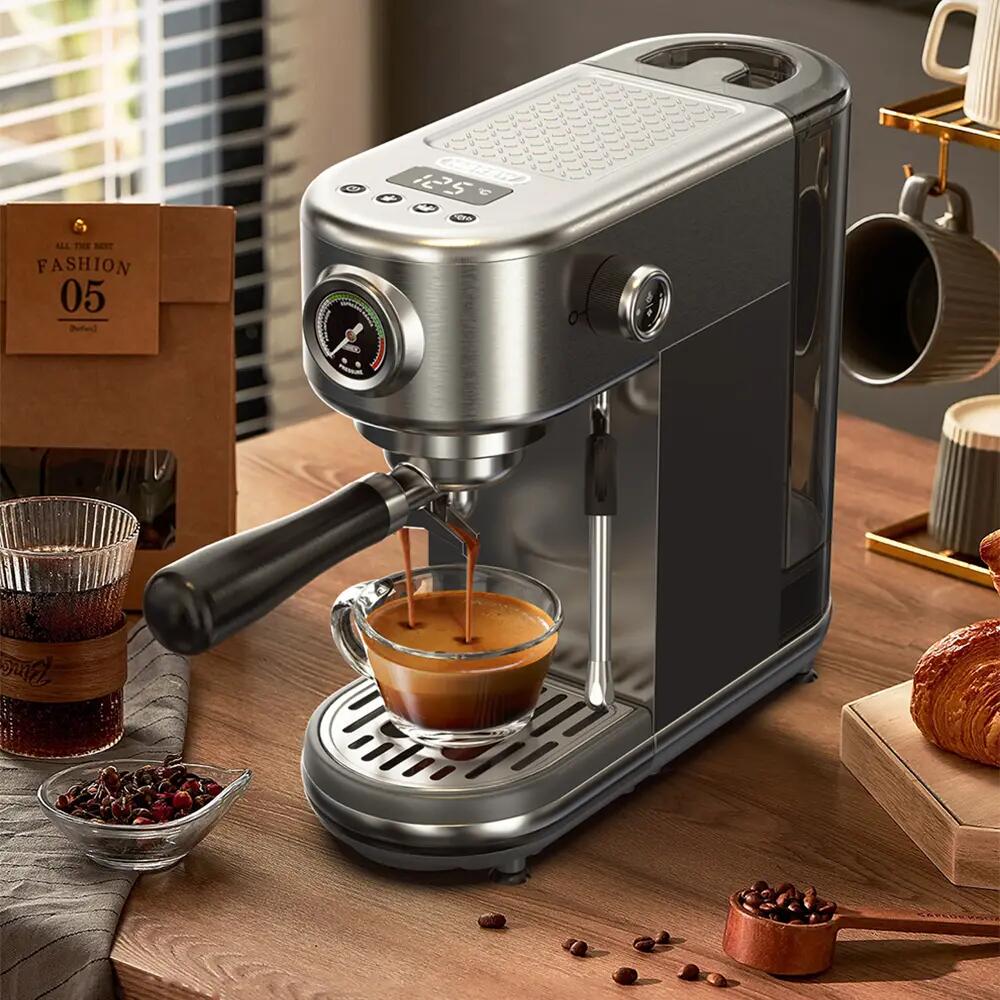 Machine à expresso semi-automatique Hibrew H10B, avec mousseur à lait, 20 bars 4/15