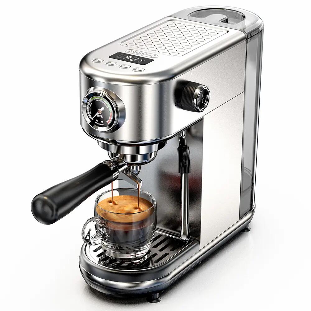Machine à expresso semi-automatique Hibrew H10B, avec mousseur à lait, 20 bars 3/14