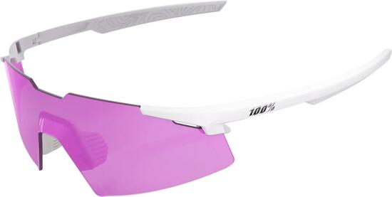 A2 Aspire Matte White - HiPER Pink Lavender Lens