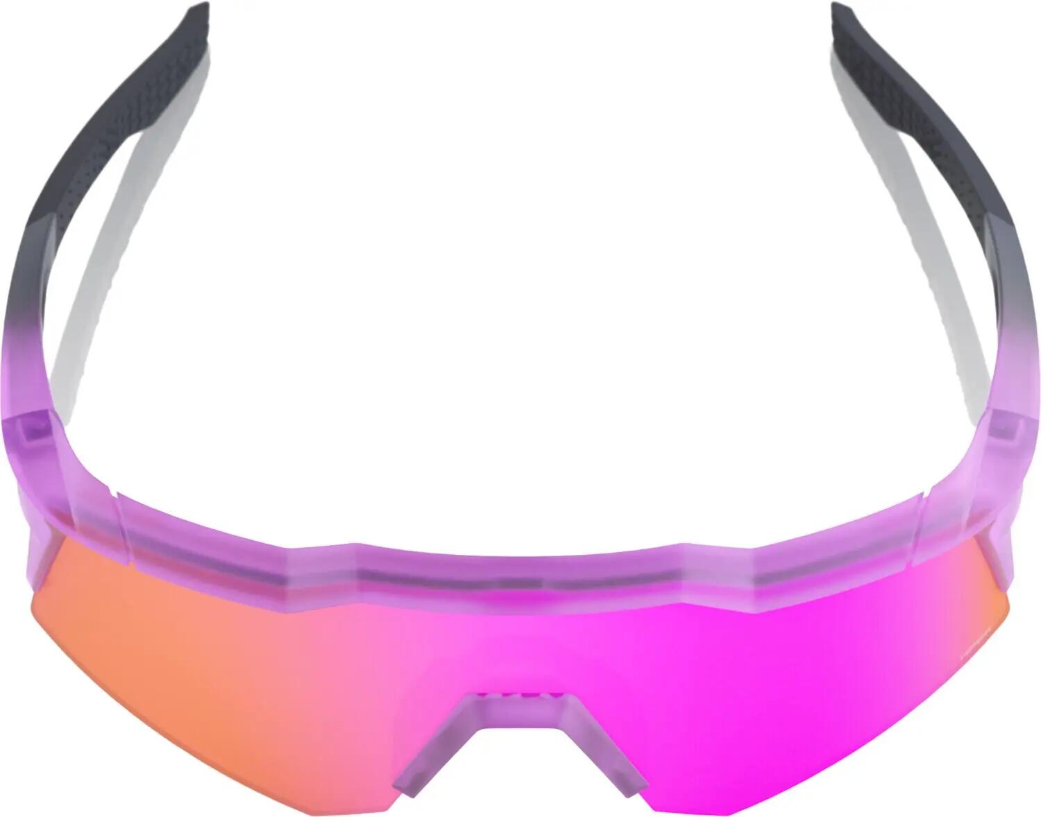 Óculos 100% Speedcraft XS Toyoko HiPER Vital Pink com lentes espelhadas e lentes 4/4