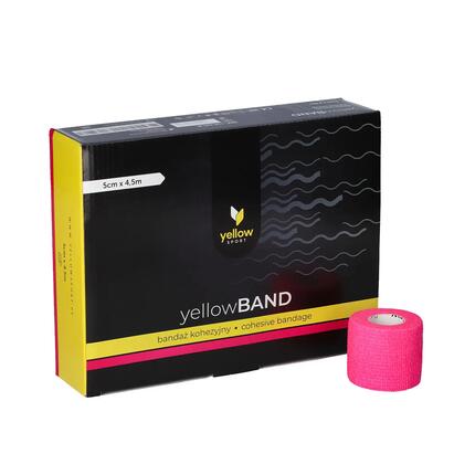 Bandaże kohezyjne yellowBAND | 12 szt. | yellowSPORT