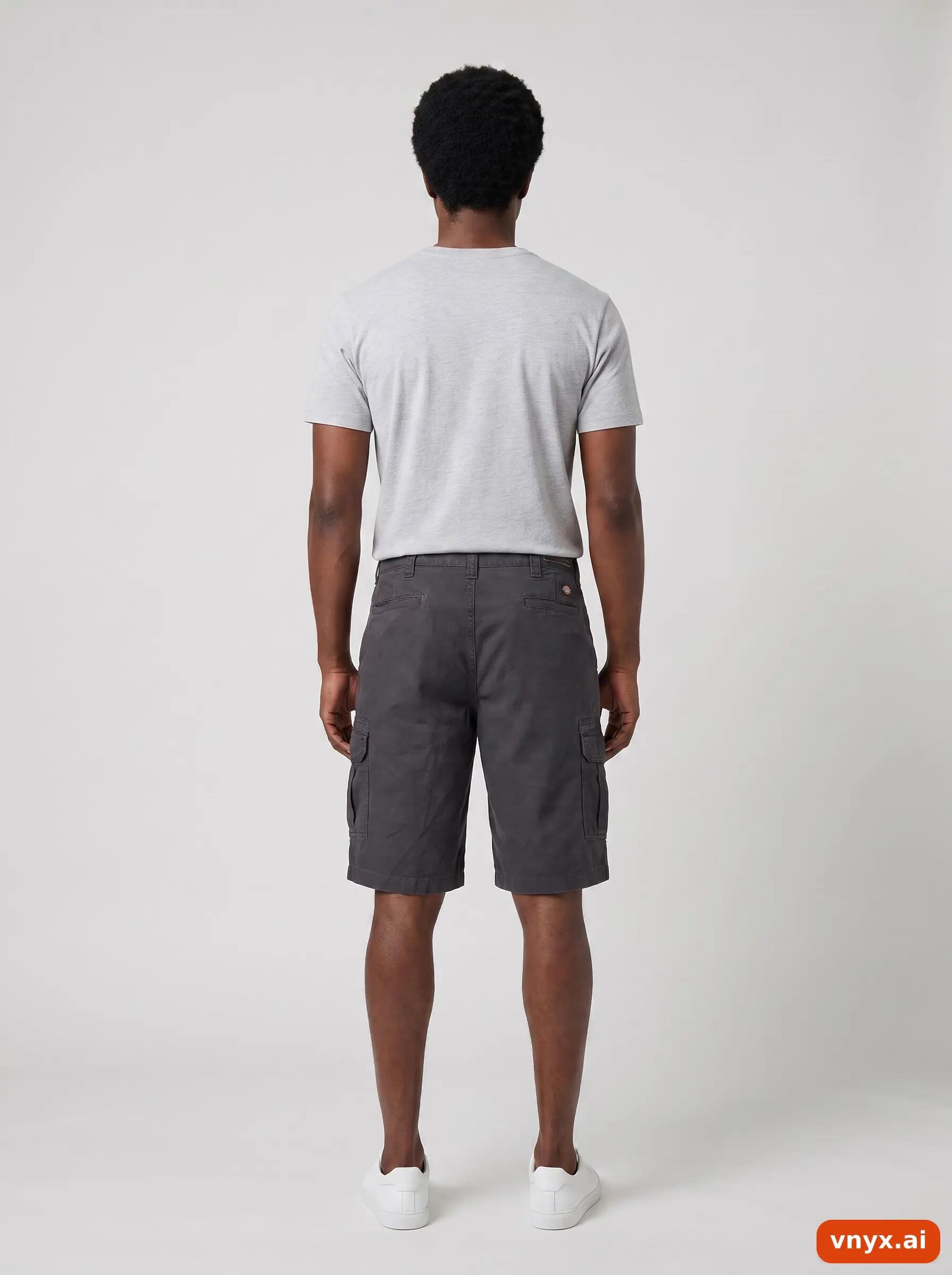Second Life - Vintage Dickies Deep Black Shorts Men W38 4/6
