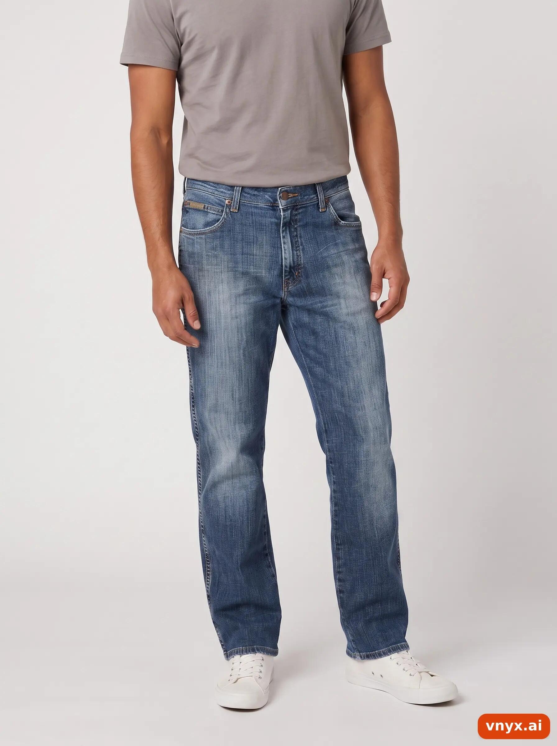 Second Life - Vintage Wrangler Blue Jeans Men W34 L28 5/6