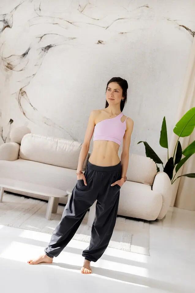 Spodnie do jogi Moonholi Moony Comfy Sweatpants z kieszeniami 3/6