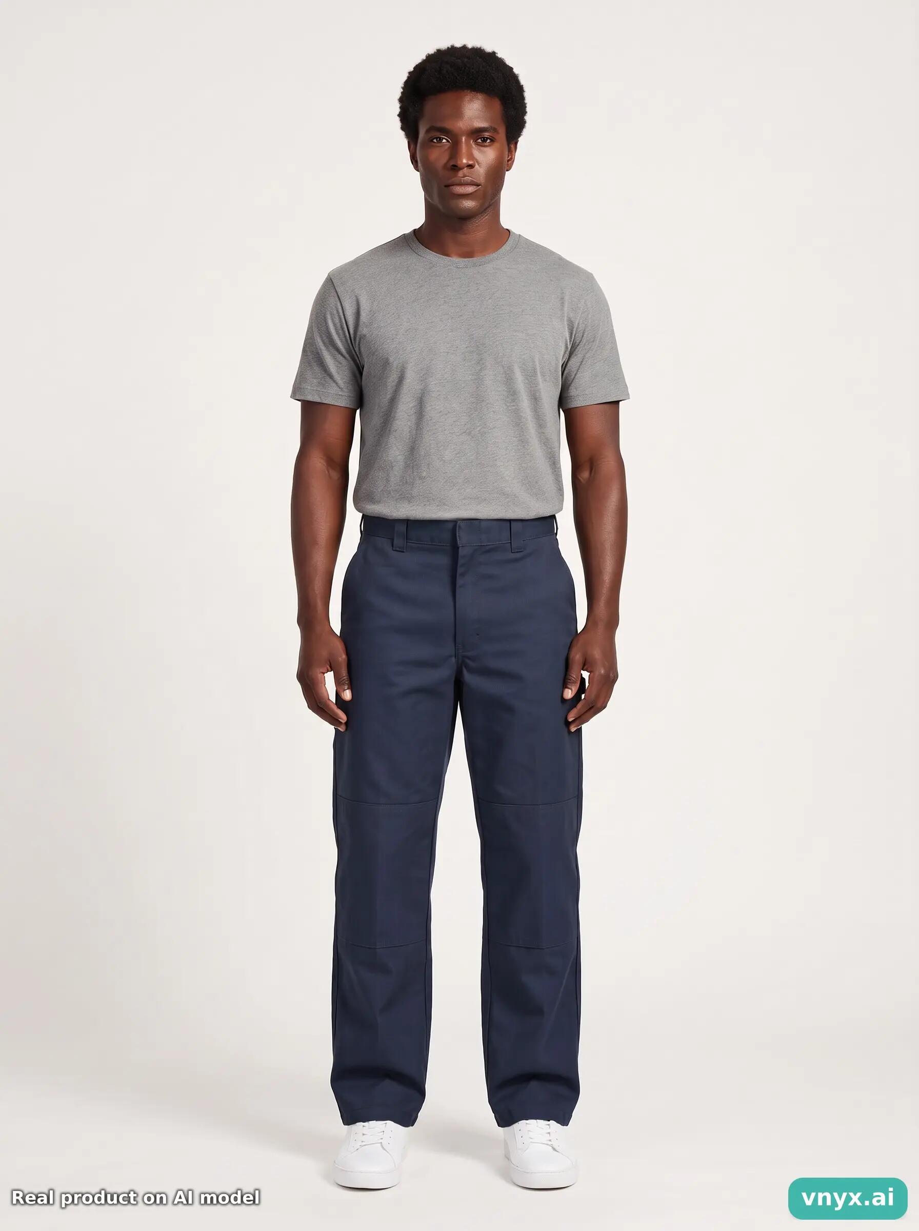 Second Life - Vintage Carhartt Navy Trousers Men W39 L31 6/6