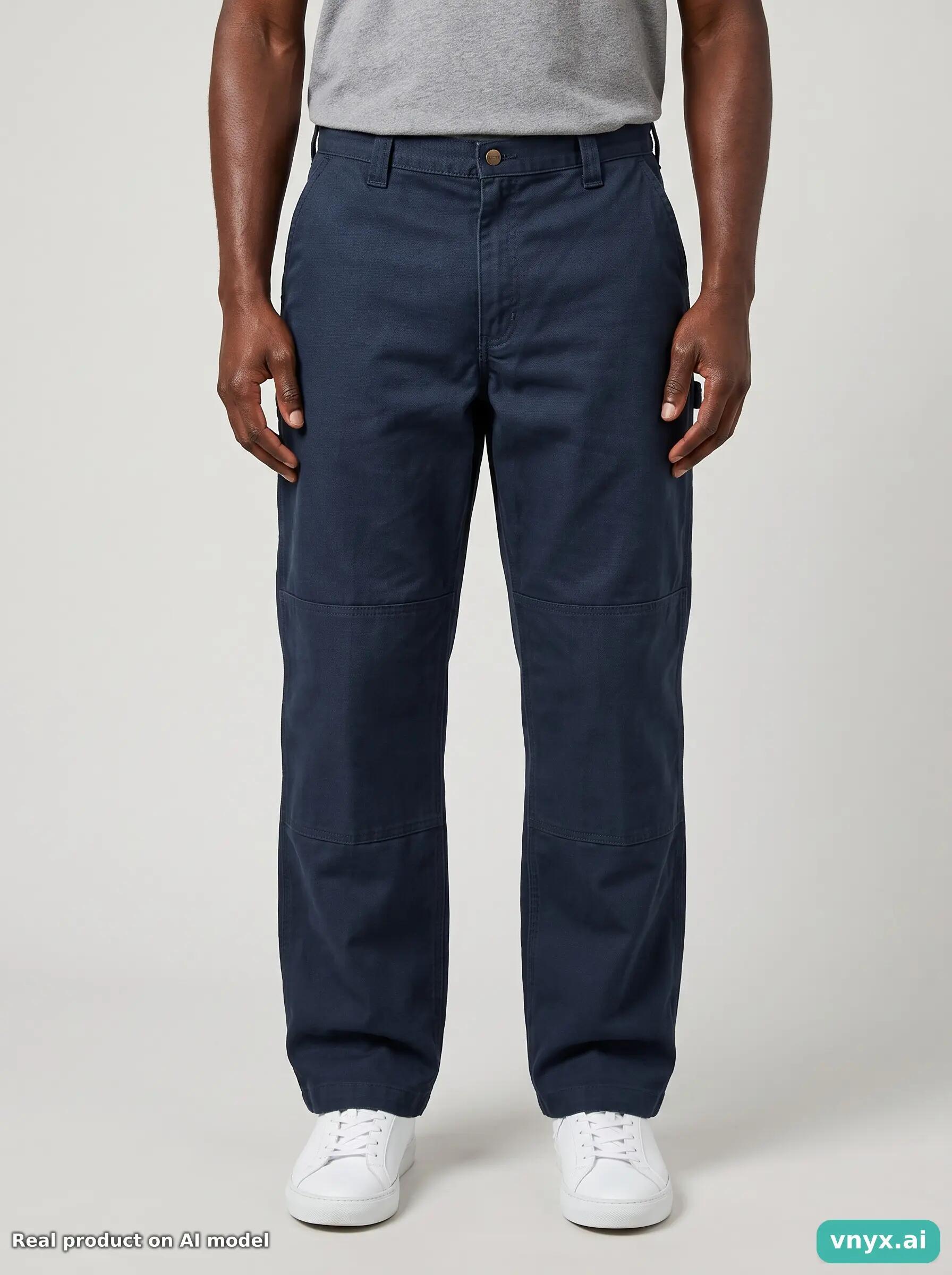 Second Life - Vintage Carhartt Navy Trousers Men W39 L31 5/6