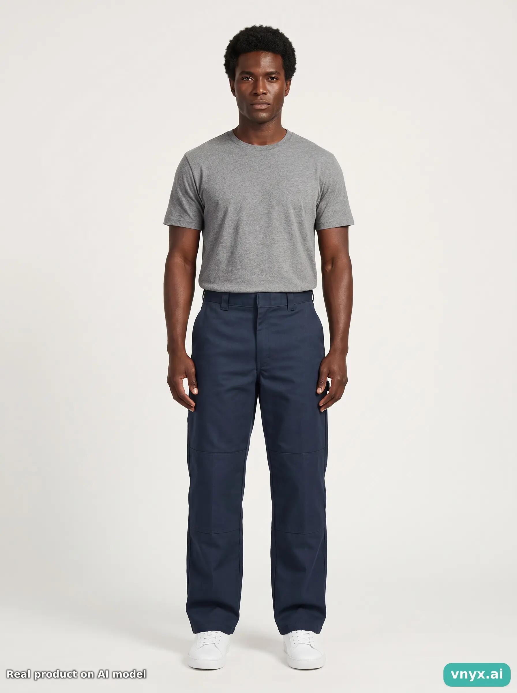 Second Life - Vintage Carhartt Navy Trousers Men W39 L31 3/6