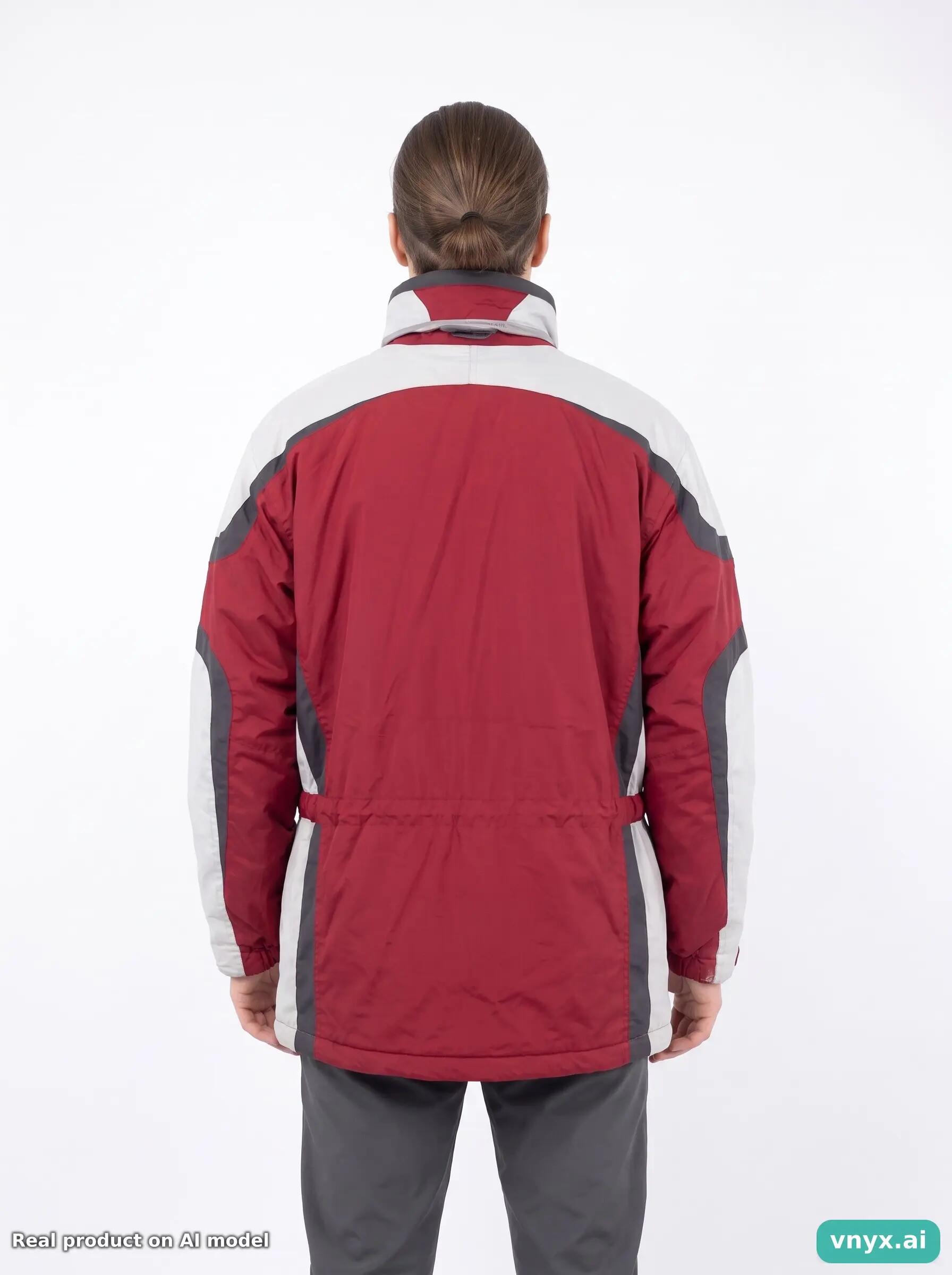 Second Life - Vintage Tenson Striking Red Outdoor Jacket Men XXL 2/6