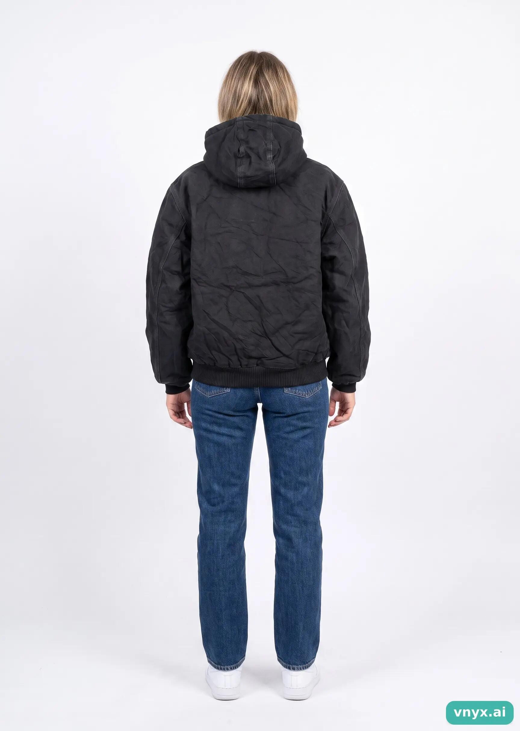 Second Life - Vintage Carhartt Black Outdoor Jacket Women L 4/5