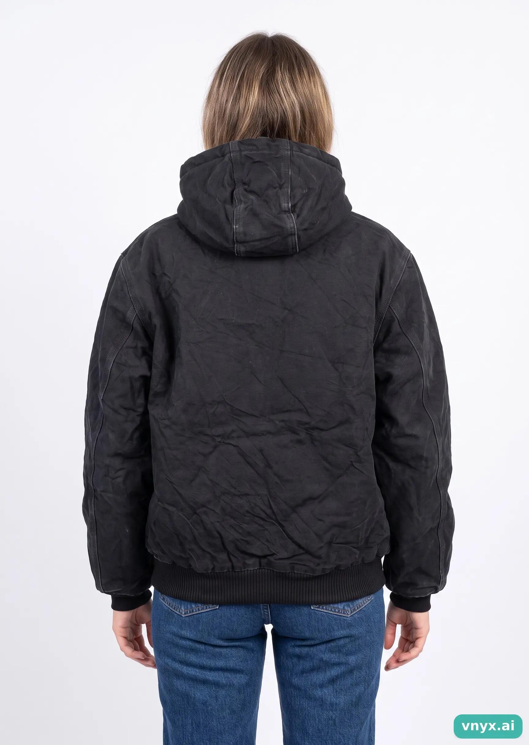 Second Life - Vintage Carhartt Black Outdoor Jacket Women L 2/5
