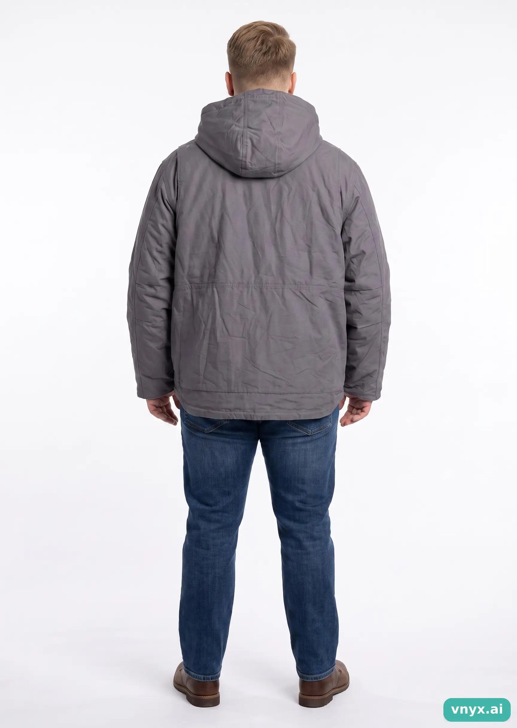 Second Life - Vintage Carhartt Grey Outdoor Jacket Men XL 4/5