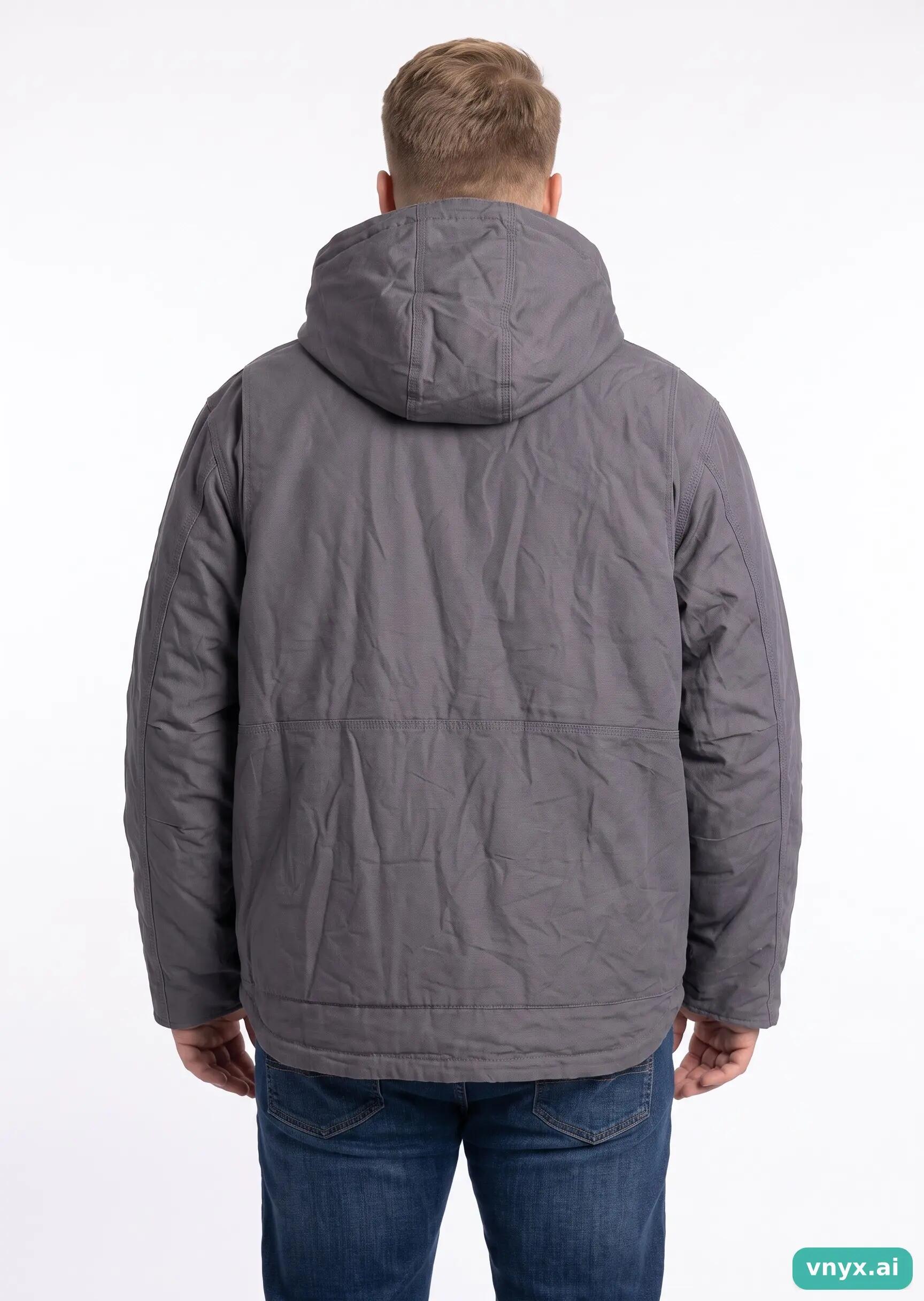 Second Life - Vintage Carhartt Grey Outdoor Jacket Men XL 2/5