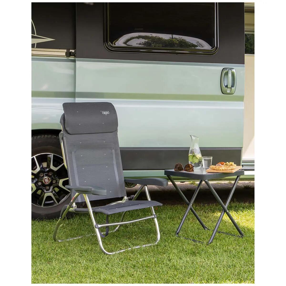 Tablero Mesa Caming Crespo M/201-G - 42x42 cm - Negro (89) 8/8