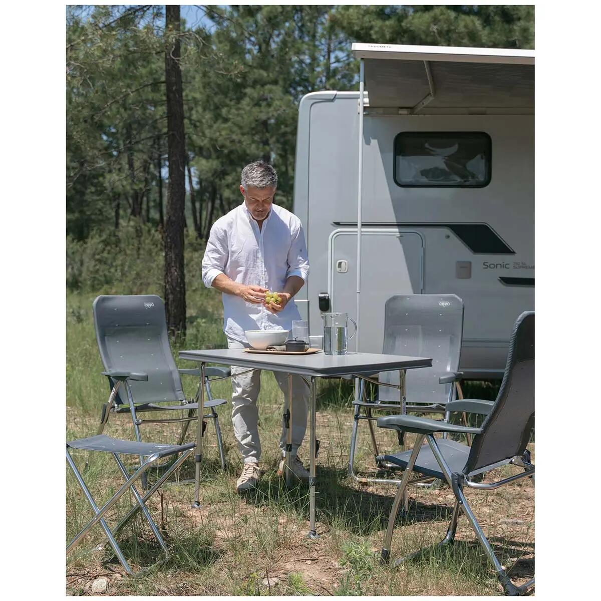 Table - AL/246 - 101x64 cm - Gris 10/10