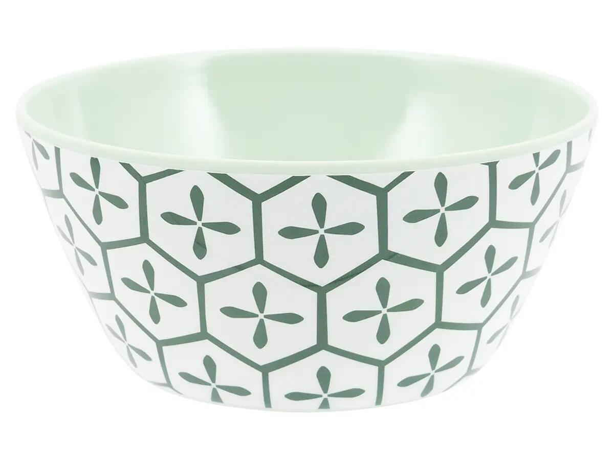 Geschirr - Mix & Match - 16-Teilig - Melamin - Grün - Leaf 8/9