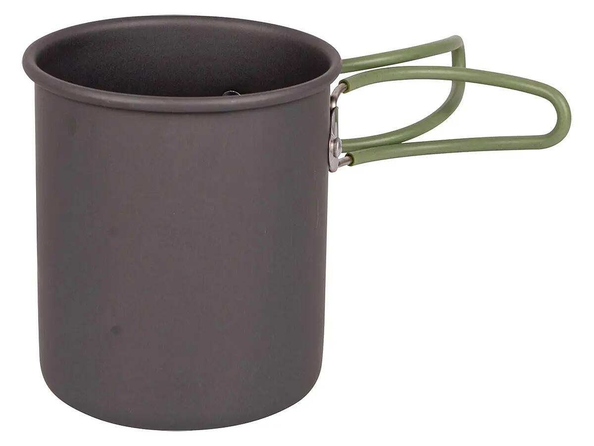 Pentole da Campeggio Set cucina 2 pezzi trekking outdoor padella alluminio 8/9