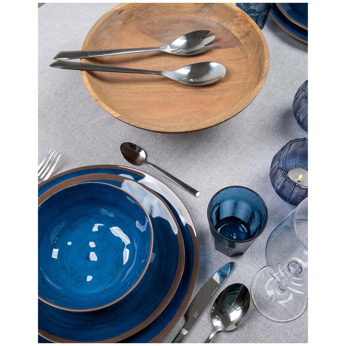 Bo-Camp - Schale - Halo - 4 Stück - Melamin - Blau 3/3