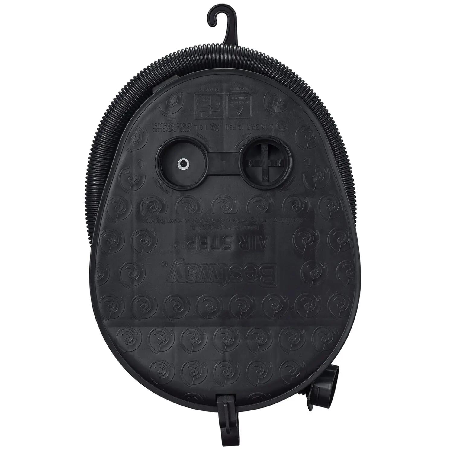 Pompka nożna Bestway do materaca pontonu 1,6L 29x22 cm turystyczna 3 końcówki 3/7