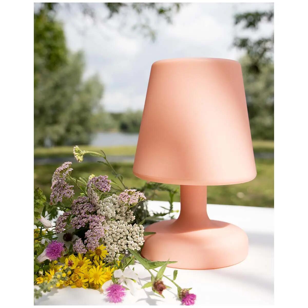 Pastel - Lampe de table - Domfront - Rose - Rechargeable - 100 Lumen 8/9