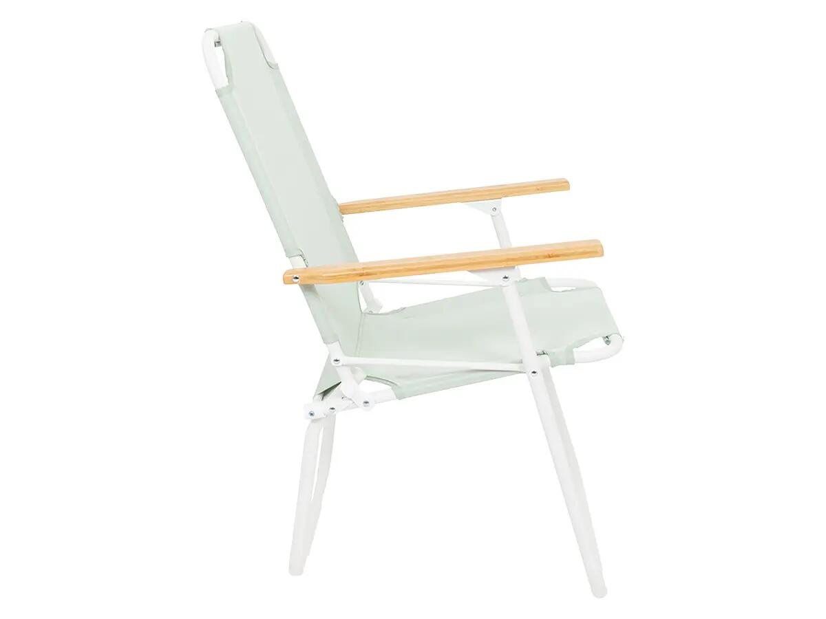 Pastel - Chaise - Mosset - M - Aluminium - Vert 8/10