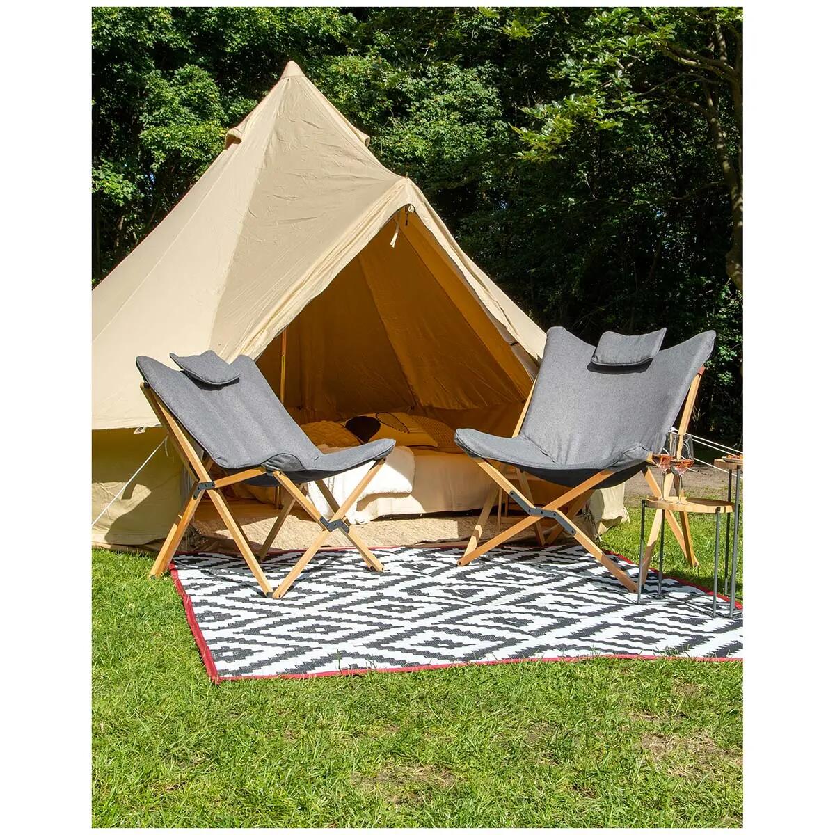 Urban Outdoor - Relaxstoel - Wembley - Nika - Grijs 10/10