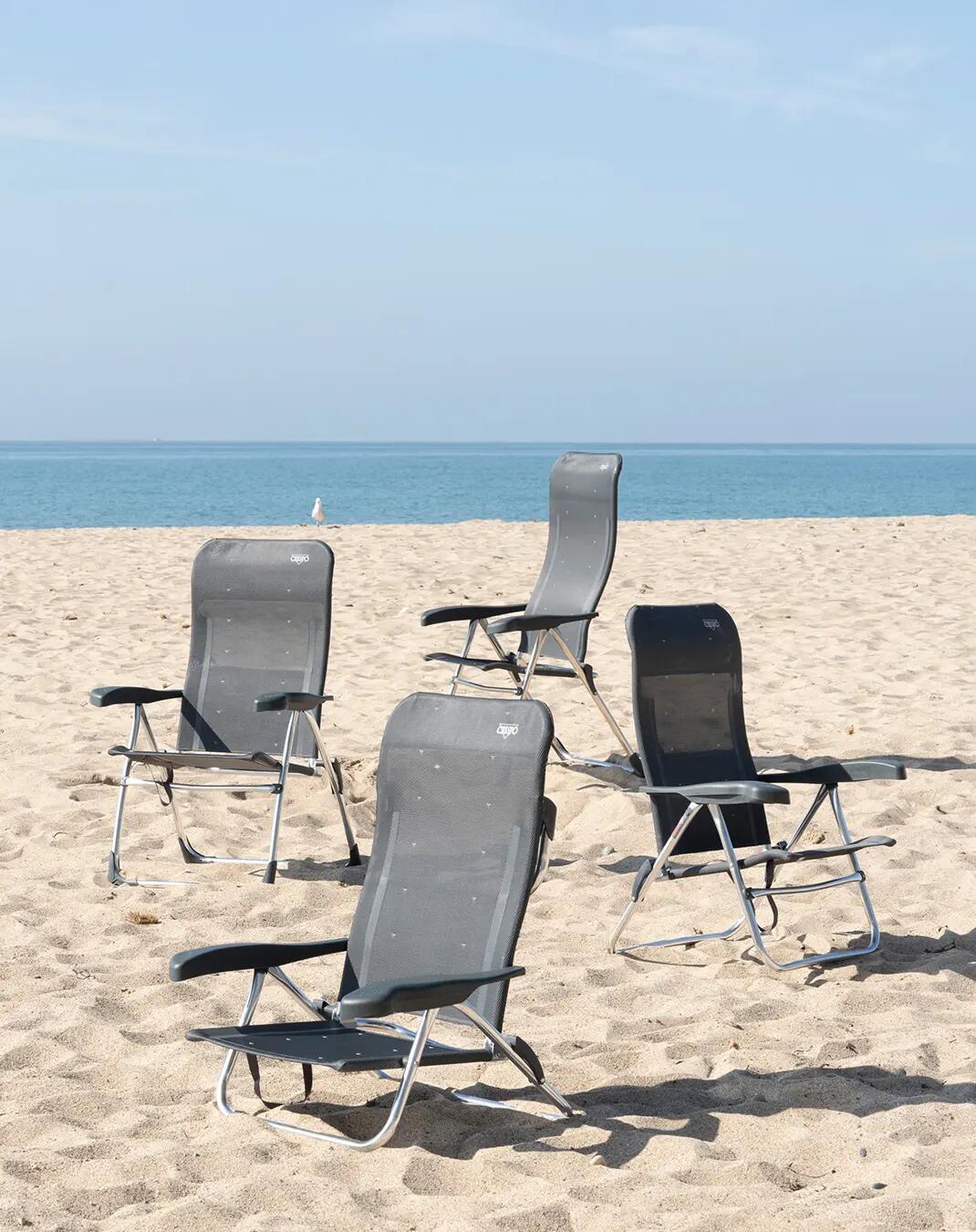 Fauteuil de plage - AL/223 - Gris foncé 10/11