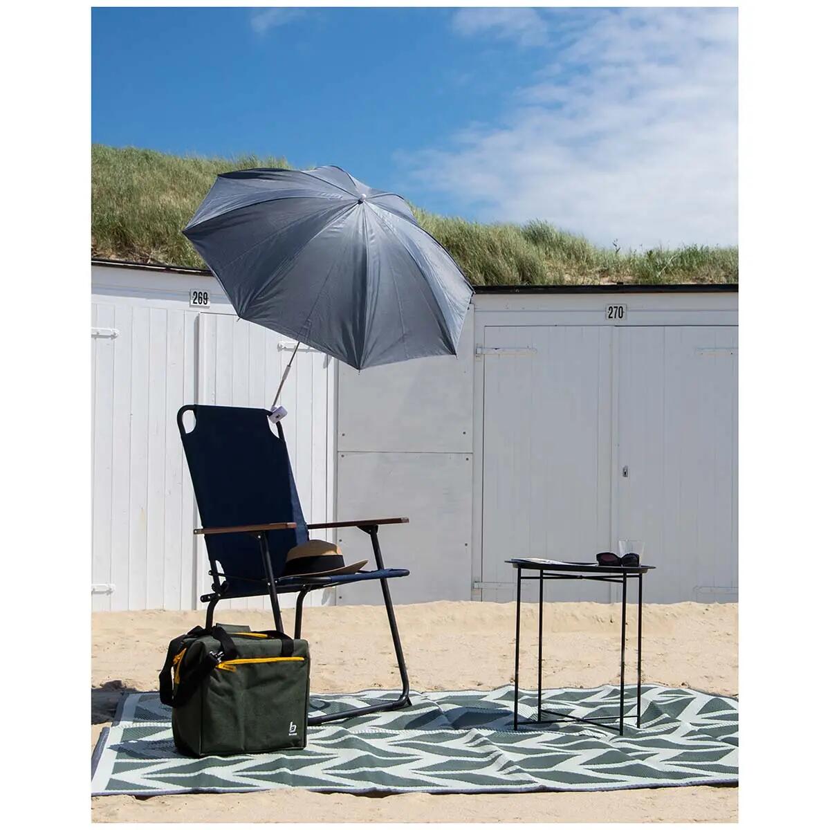 Stoelparasol - Universeel - Ø 106 cm - Grijs 10/10