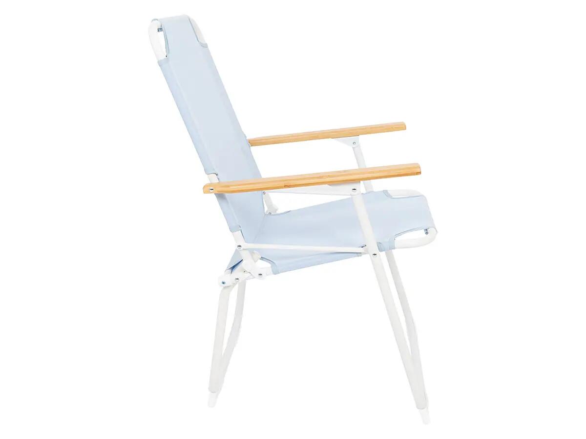 Pastel - Chaise - Mosset - M - Aluminium - Bleu 8/10