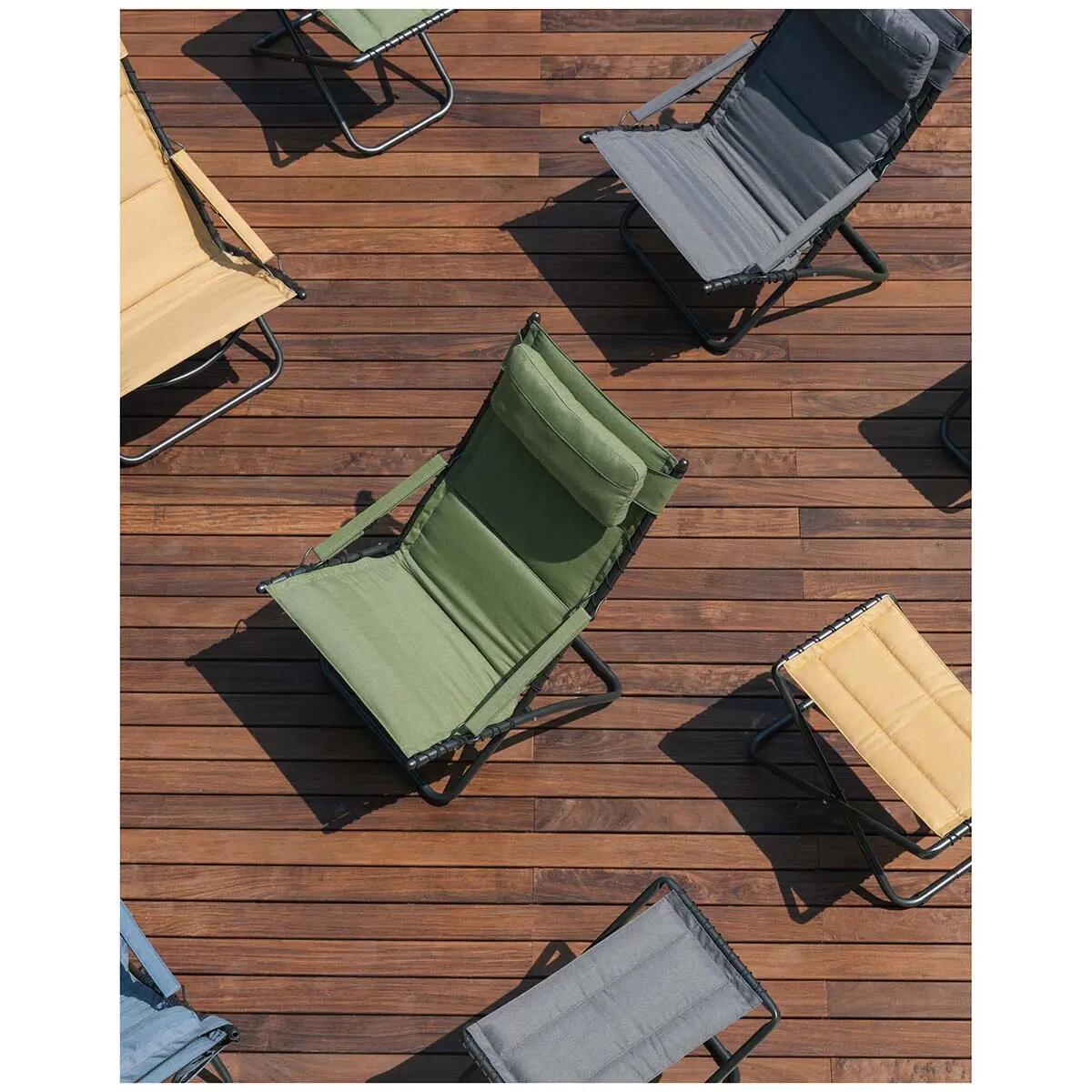 Lit bain de Soleil - AP/262 - Tex-Comfort - Vert 10/10