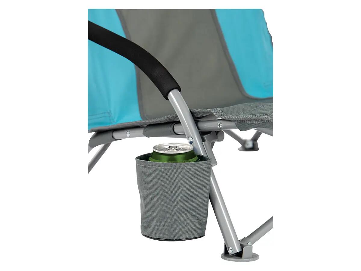 Strandstoel - Compact - Hoog - Blauw/grijs 2/2