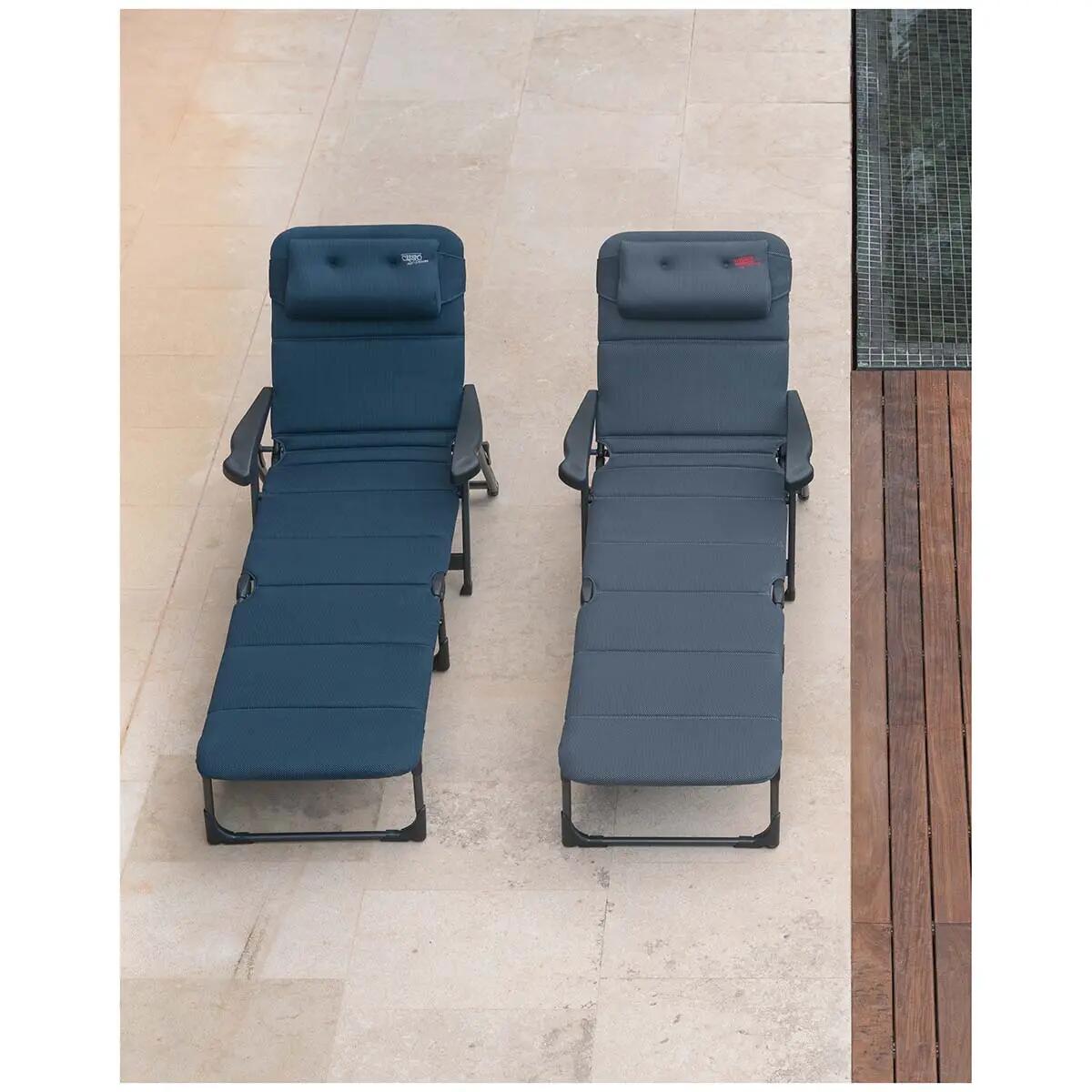 Lit bain de soleil - AP/233 - Air-Deluxe - Gris 10/10