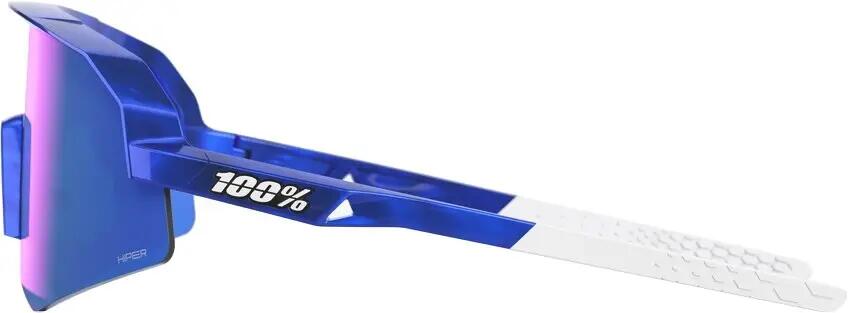 Slendale SL LE RBH Blu lucido olografico - lente HiPER specchiata blu royal 3/4