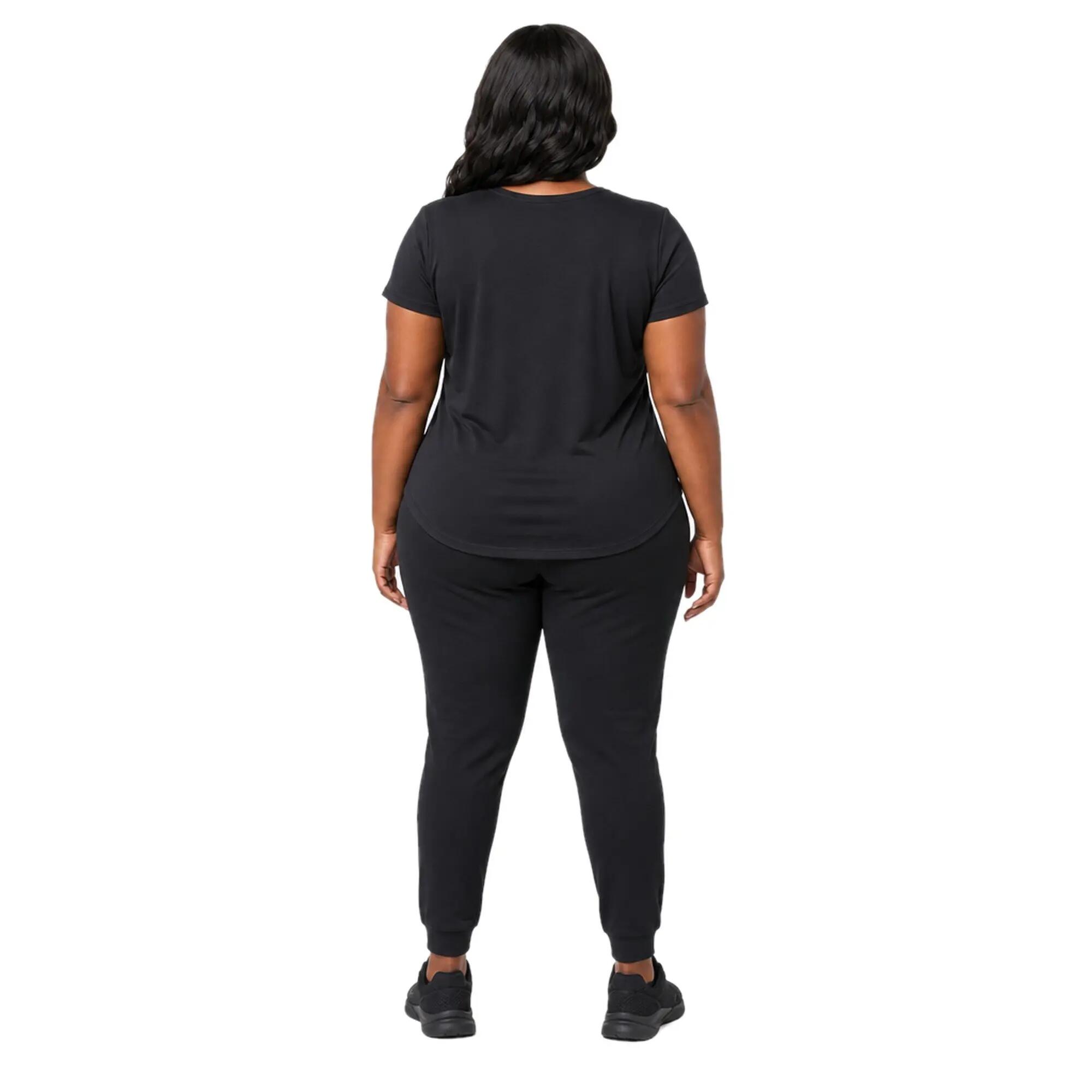 Spodnie sportowe z bawełny PANT F SKINNY oversize 2/4