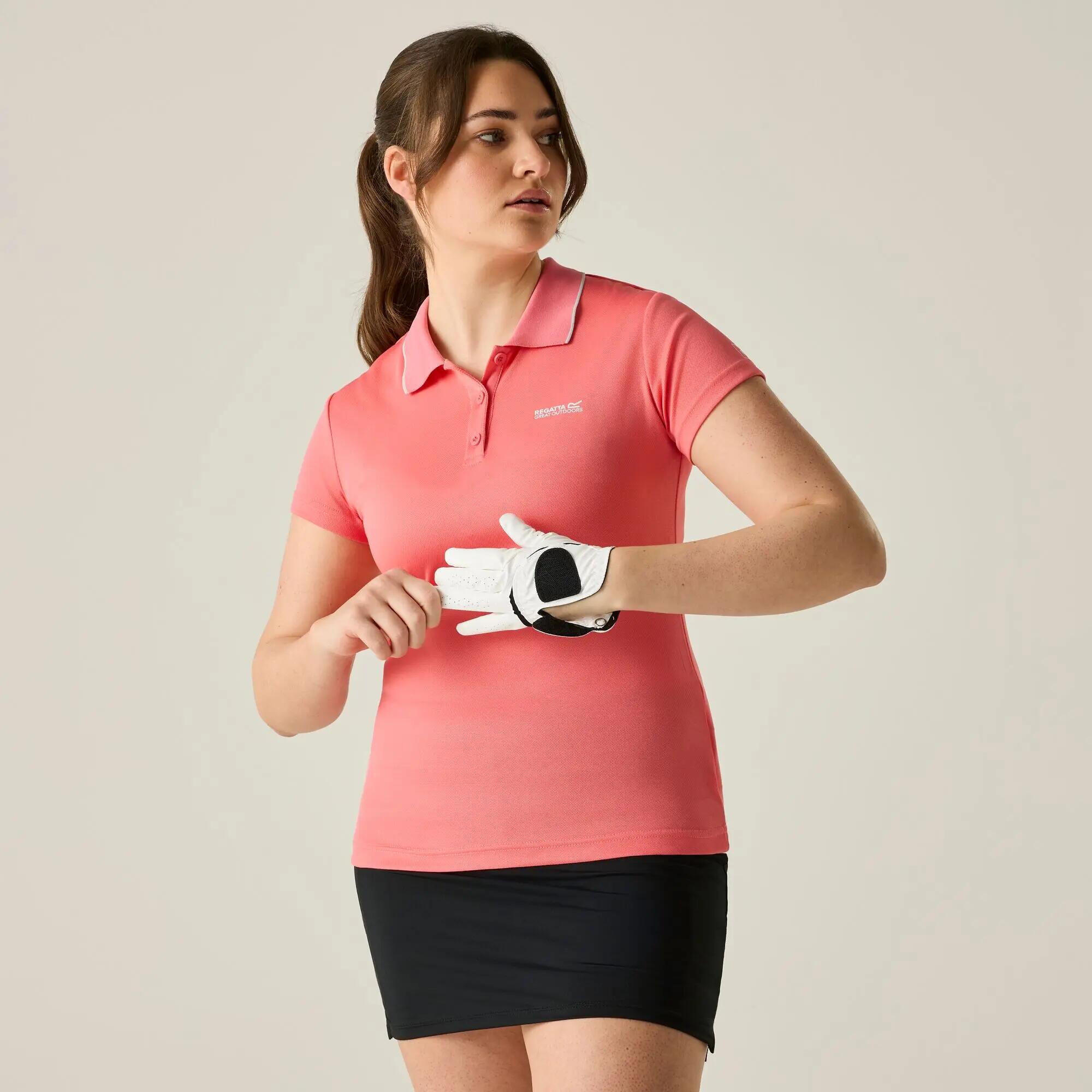 Polo feminino Regatta Maverick V 10/13