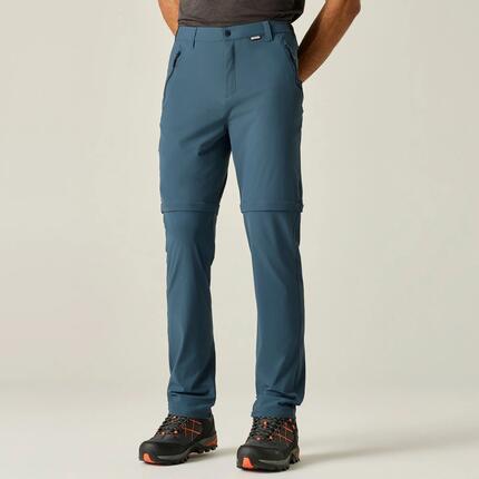 Pantalon de voyage léger anti-insectes pour homme, à fermeture éclair.