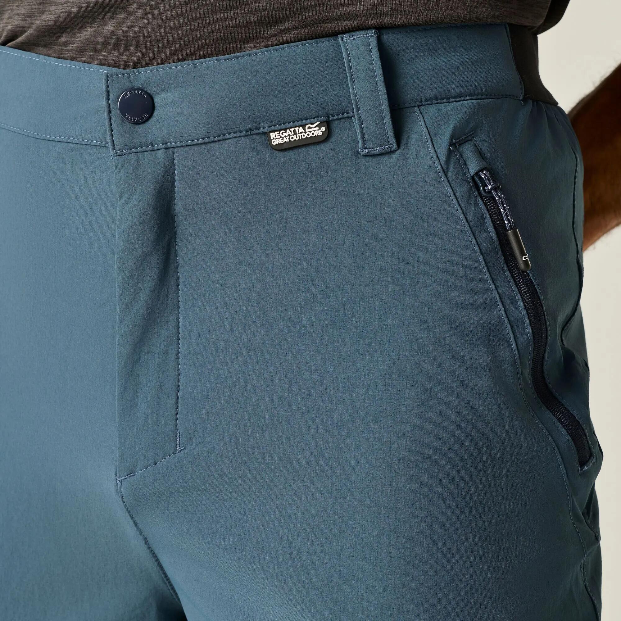 Mens Anti-Insect Travel Light Zip Off Trousers 5/13