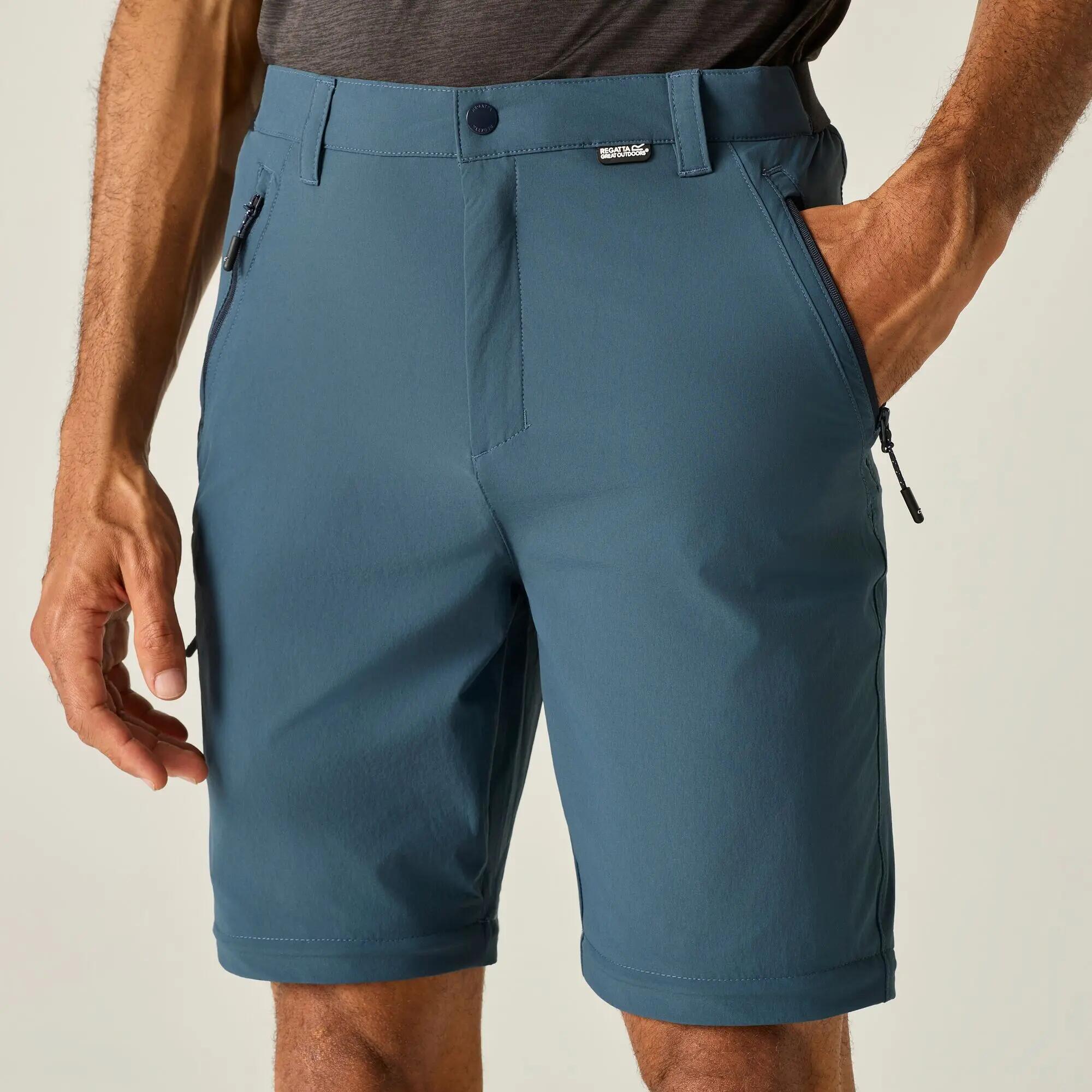 Mens Anti-Insect Travel Light Zip Off Trousers 4/13