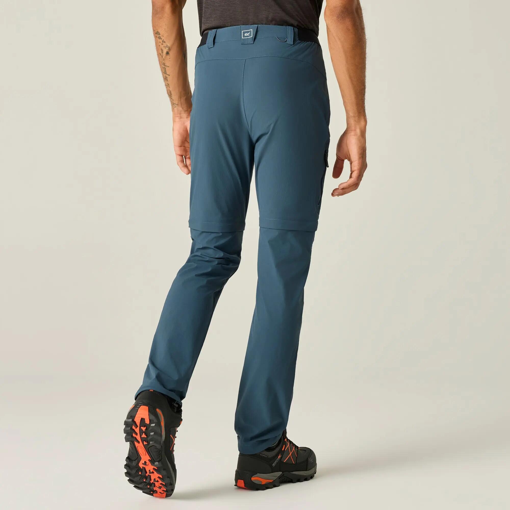 Mens Anti-Insect Travel Light Zip Off Trousers 3/13