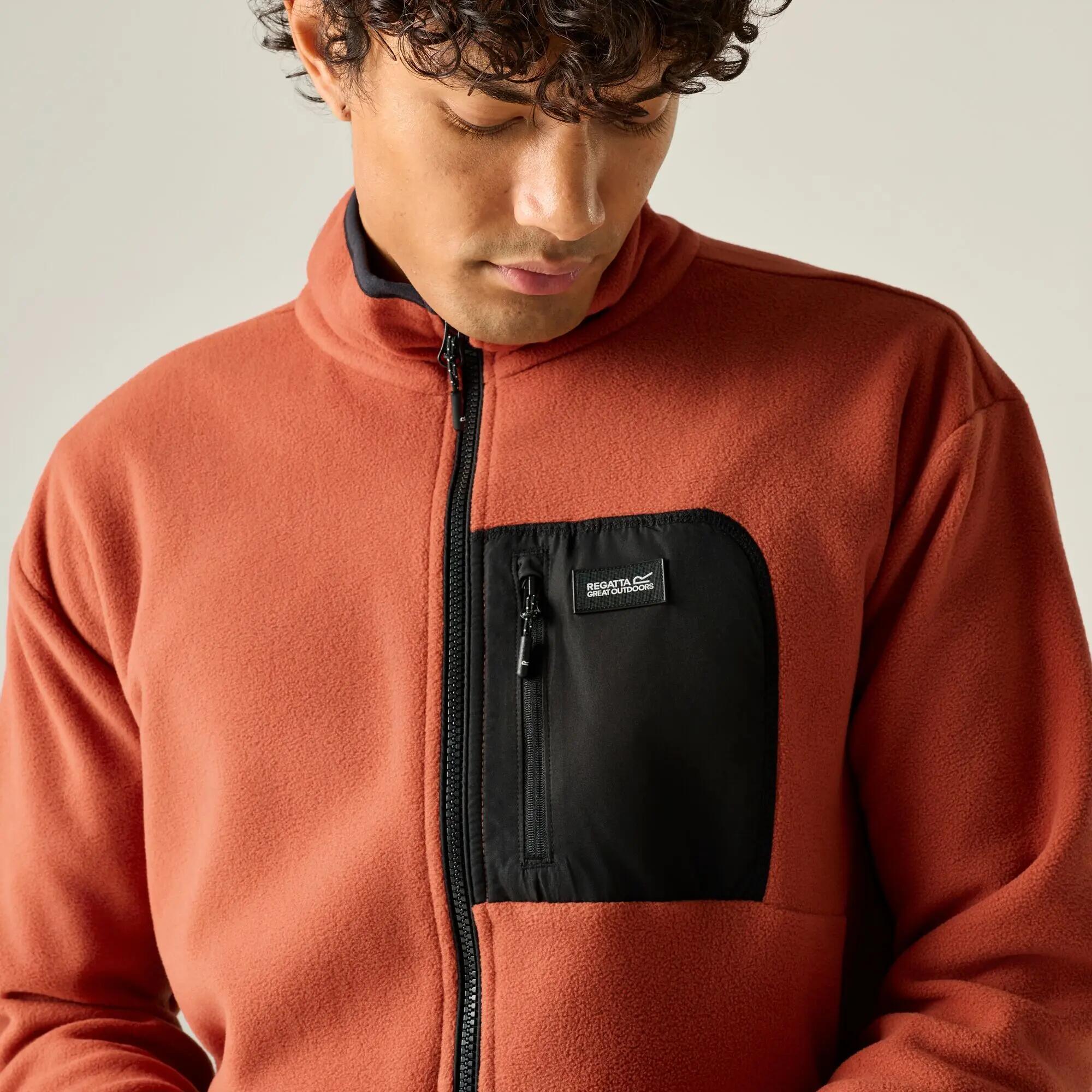 Herren Frankie Fleecejacke mit durchgehendem Reißverschluss 9/13