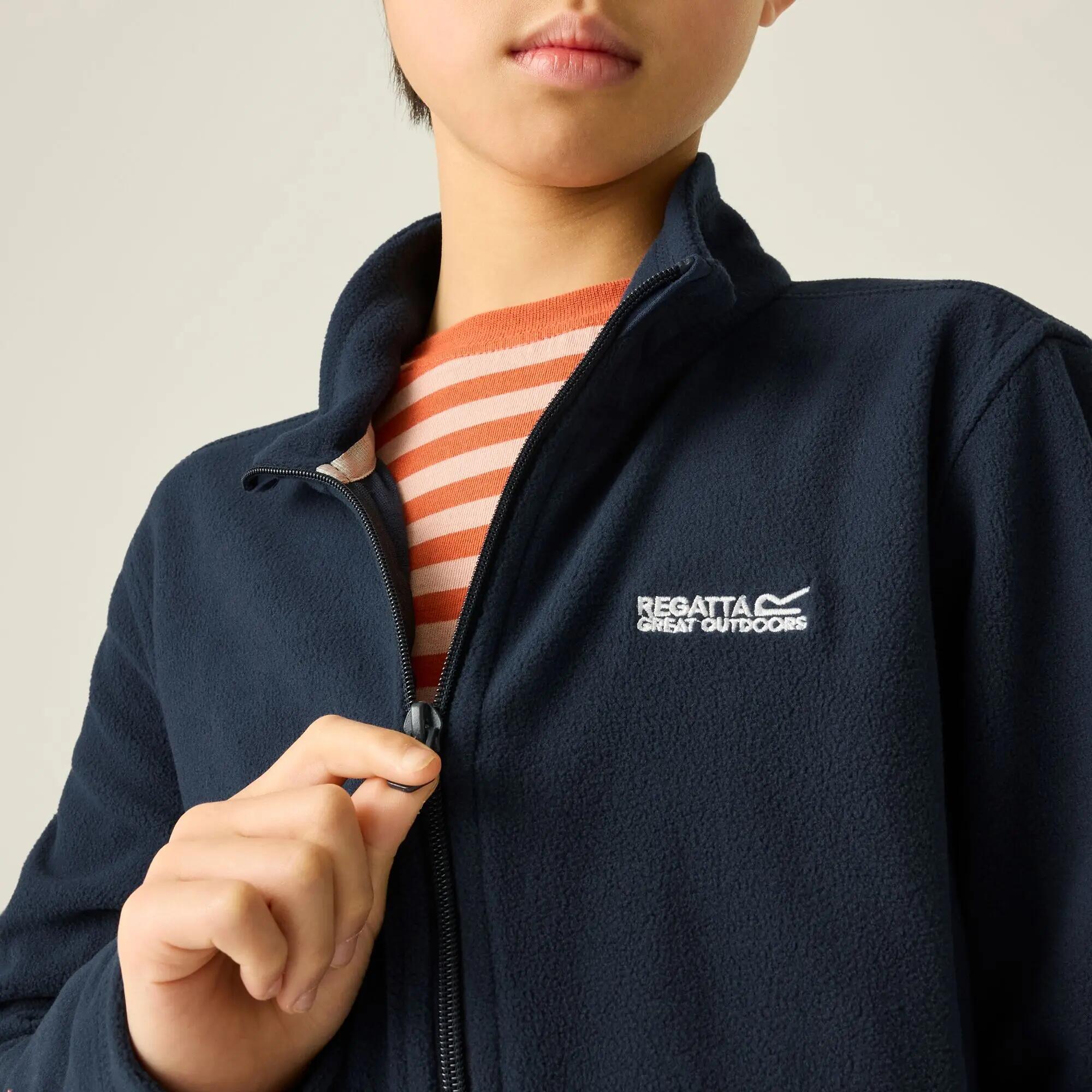 Kids King II Fleece met volledige rits 5/7
