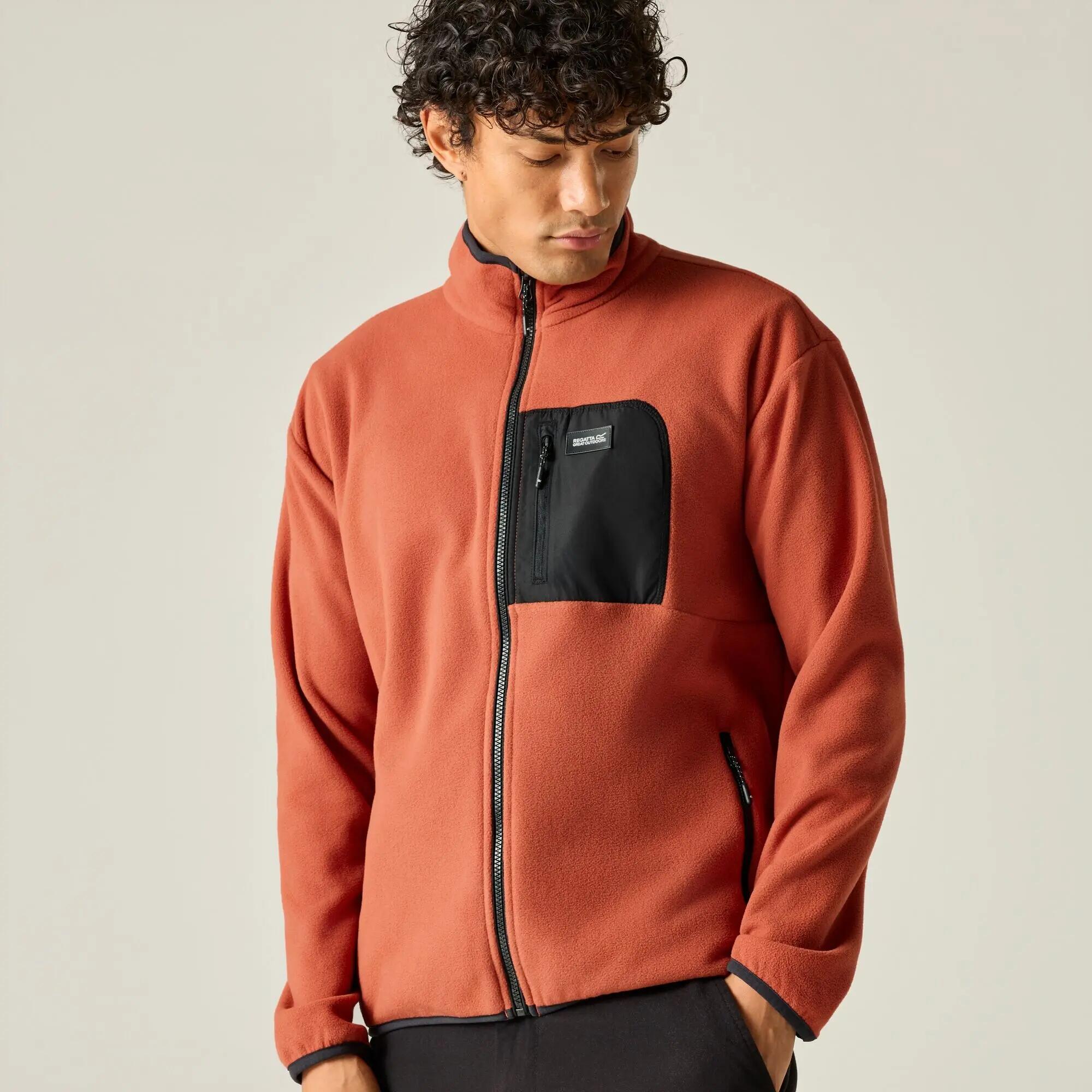 Herren Frankie Fleecejacke mit durchgehendem Reißverschluss 10/13