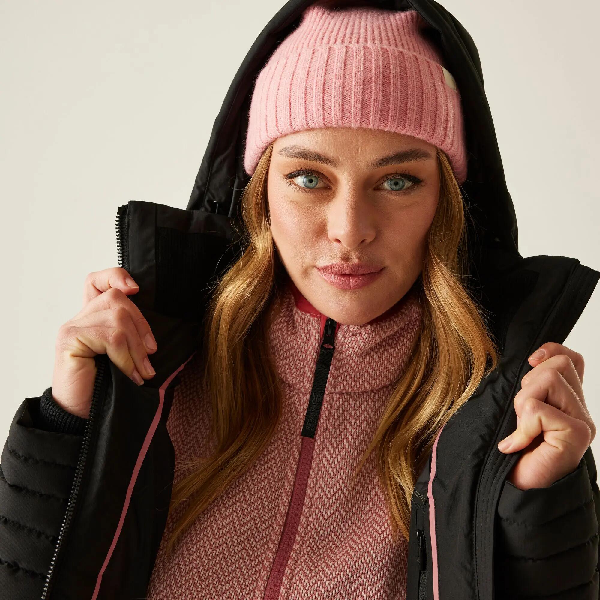 Kelane Wasserabweisende Wärmende Steppjacke mit Kapuze für Damen 9/12