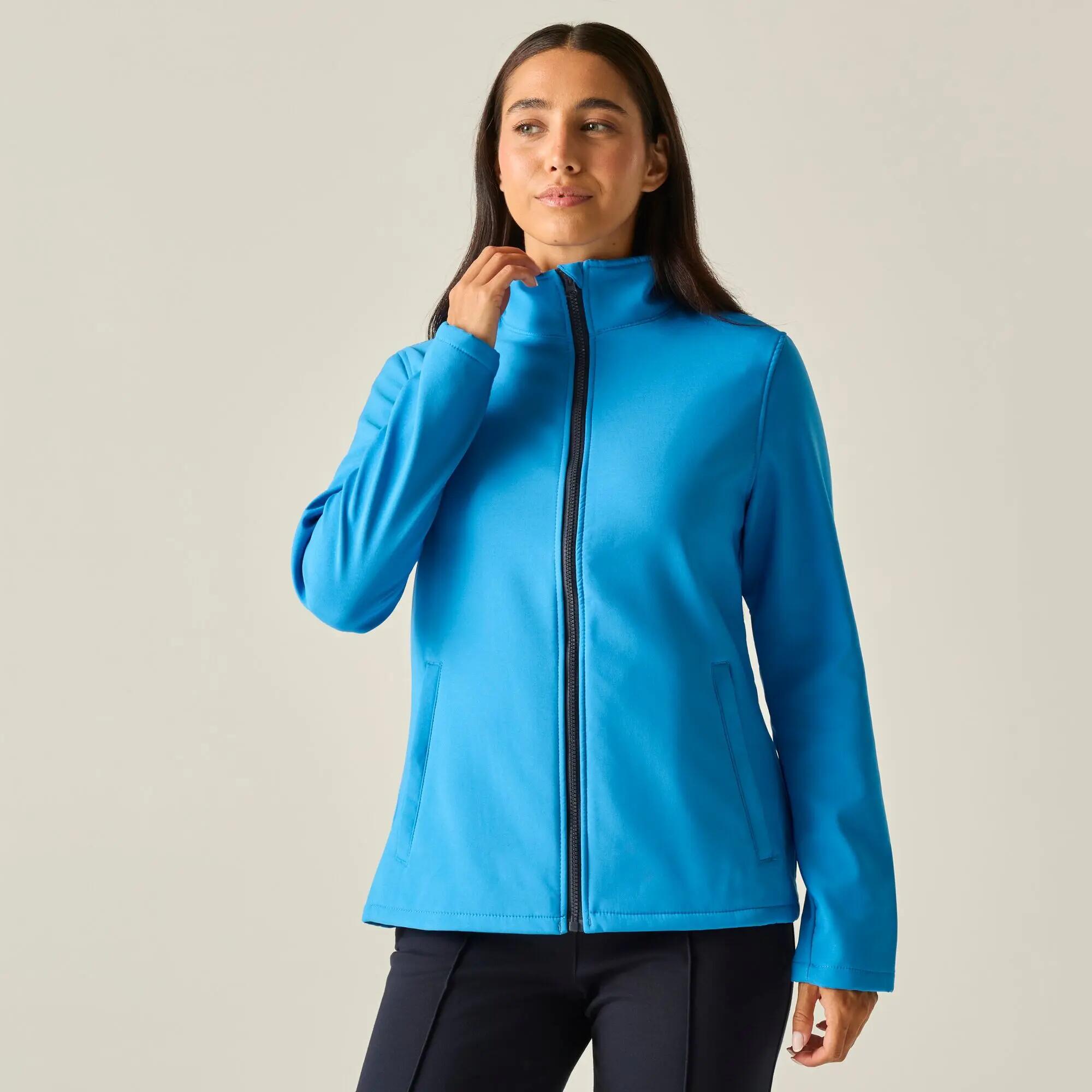 Jas Hiking Dames Waterdicht Ademend Ablaze Printable Softshell 5/5