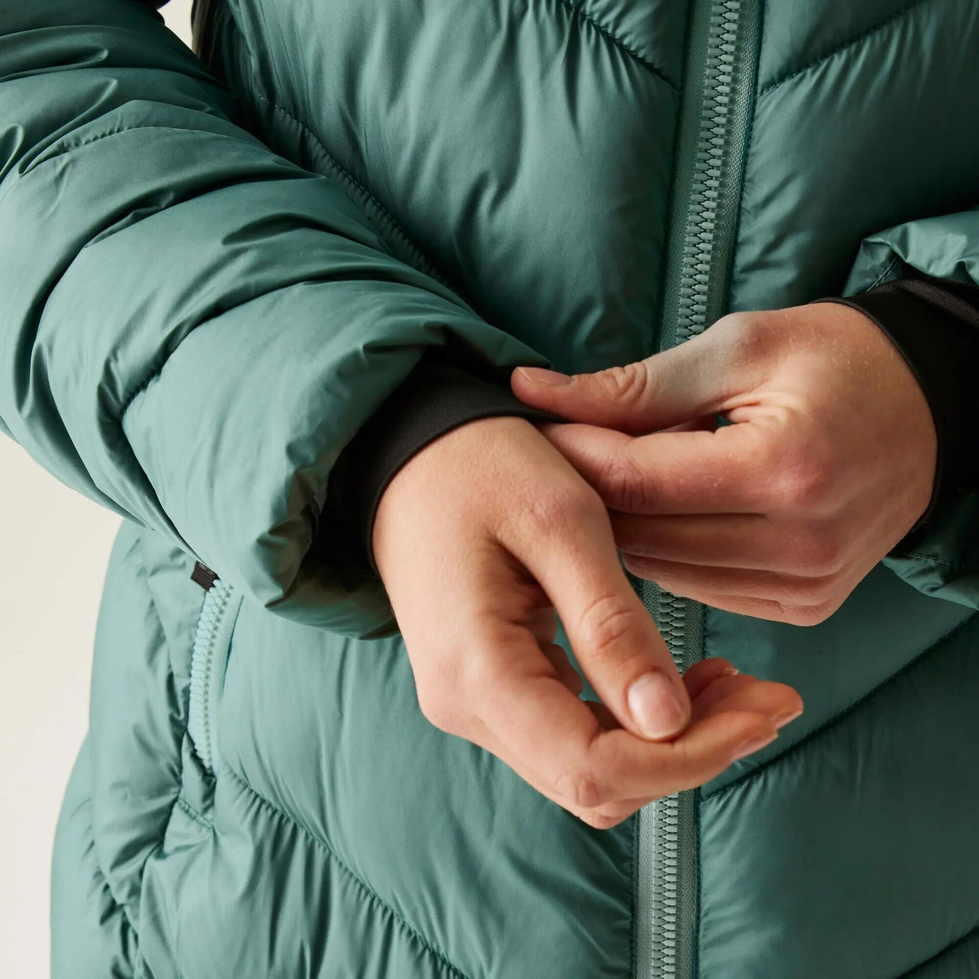 Chaqueta impermeable con aislantes térmicos y capucha Anita para mujer 9/12