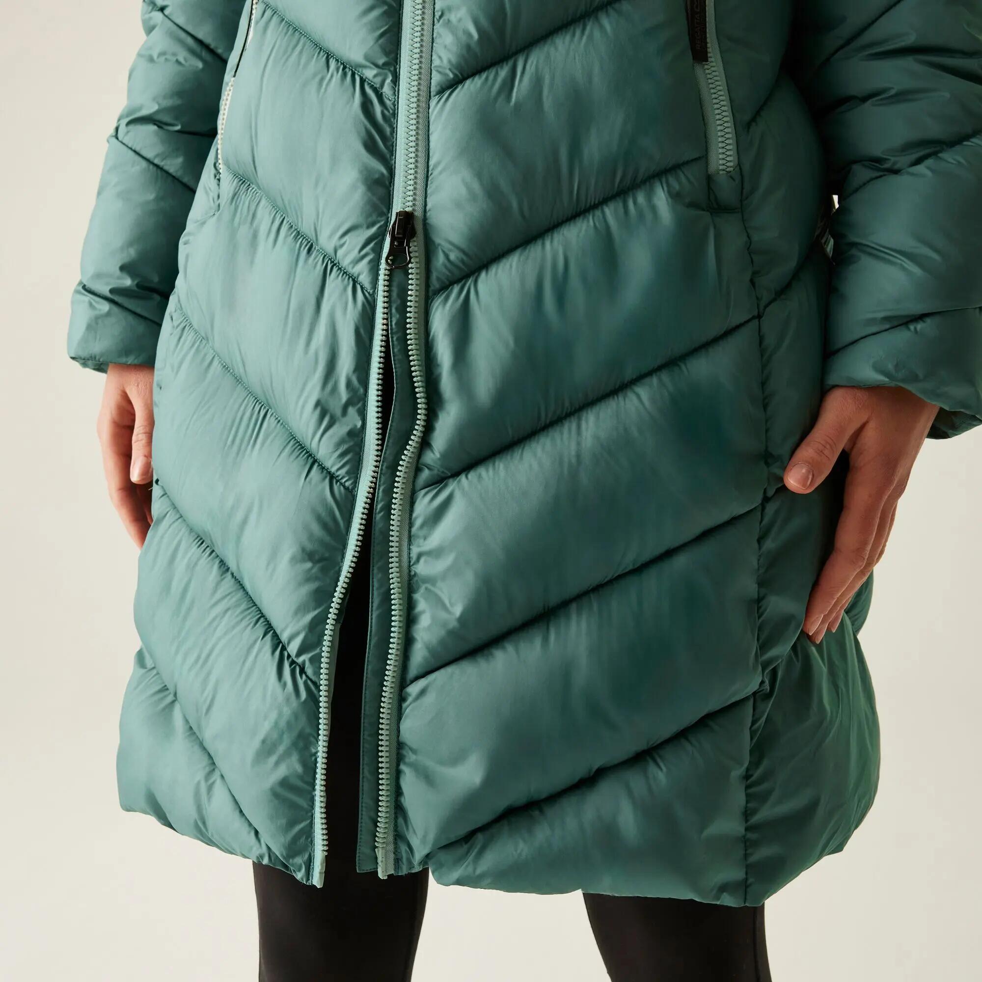 Chaqueta impermeable con aislantes térmicos y capucha Anita para mujer 8/12