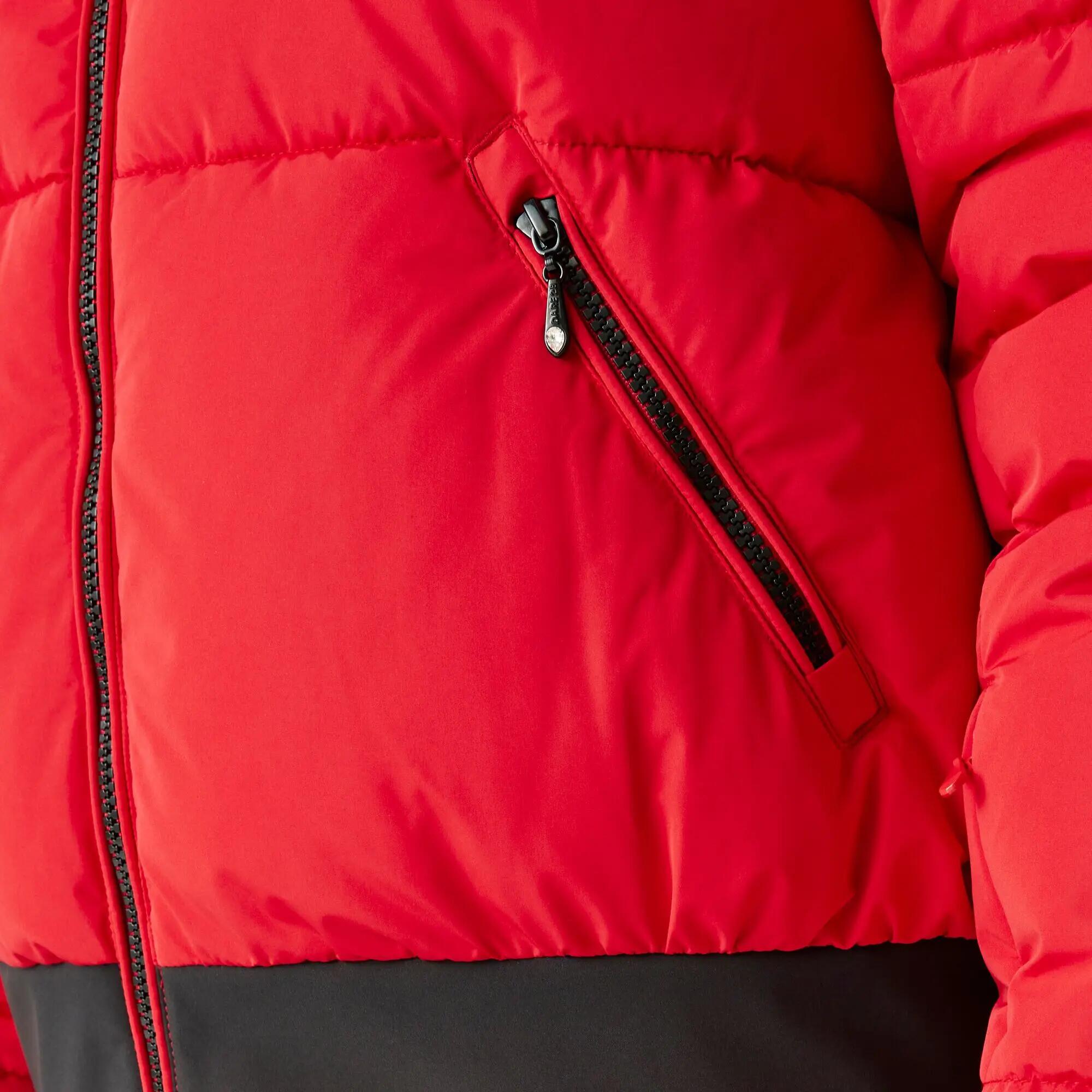 Chaqueta de esquí acolchada, aislante y impermeable Glitz para mujer 8/12