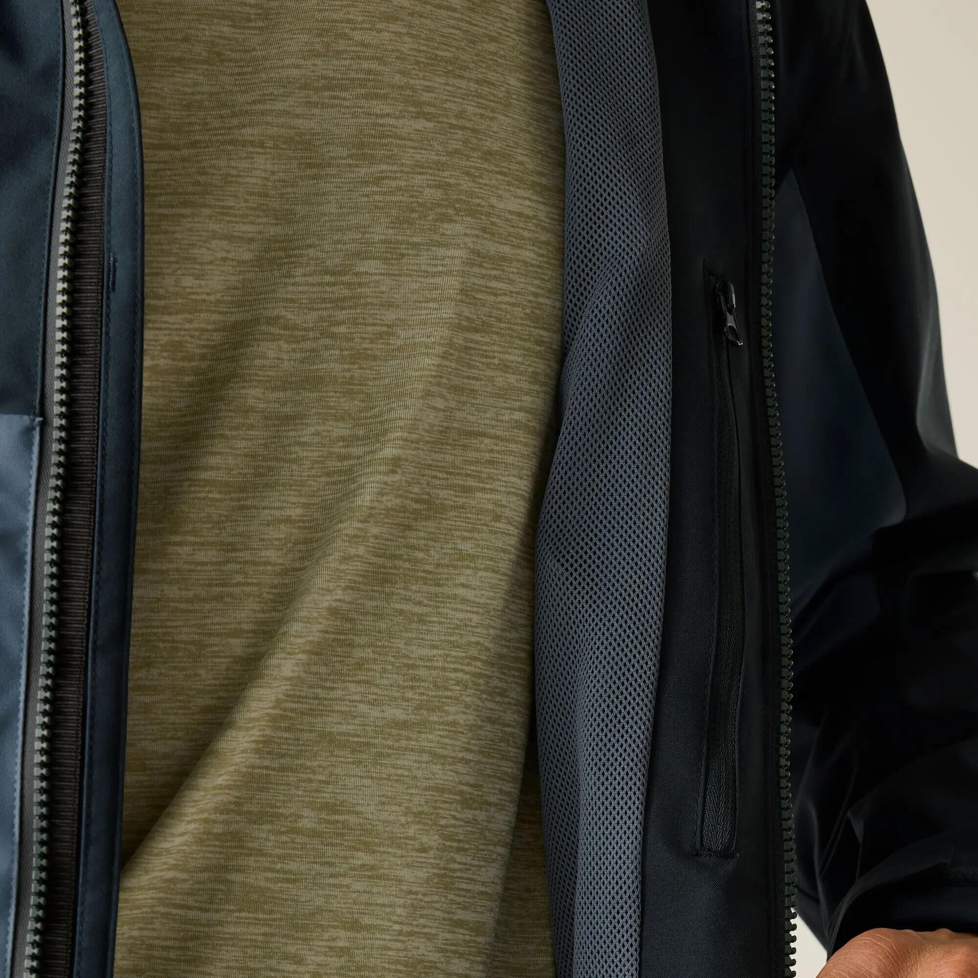 Veste de randonnée imperméable à capuche et à panneaux Bosfield pour homme 7/12