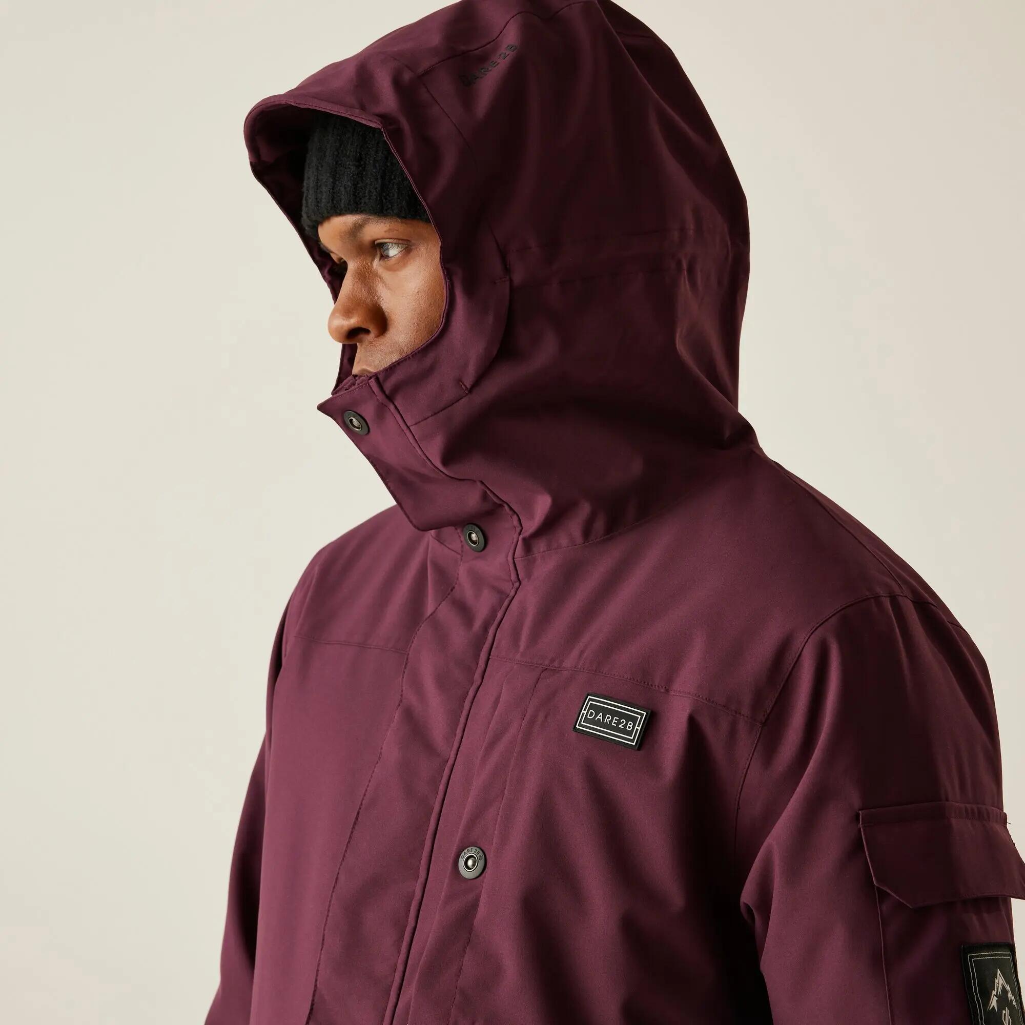 Herren Twin Tip Wasserdichte Atmungsaktive Isolierte Skijacke 9/13