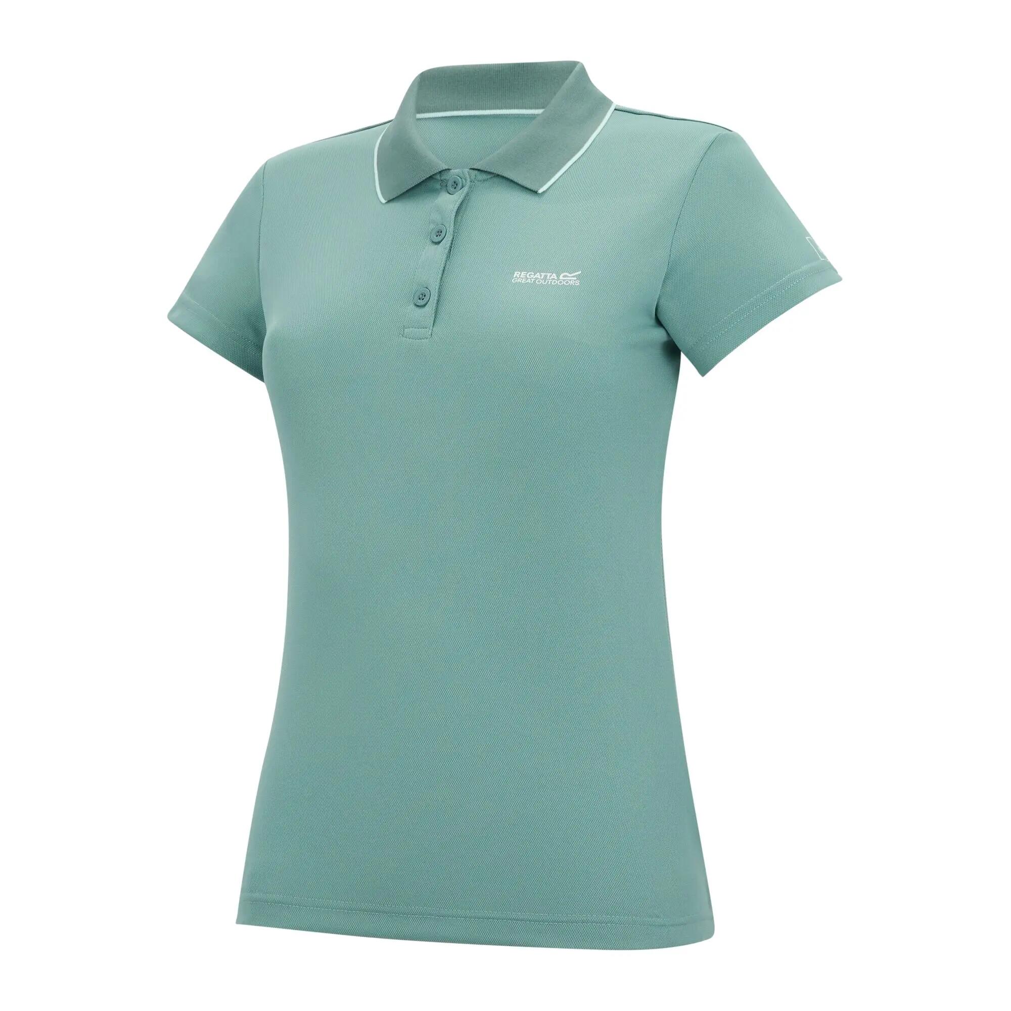 Damen-Polohemd Maverick V mit Logo-Details 12/12